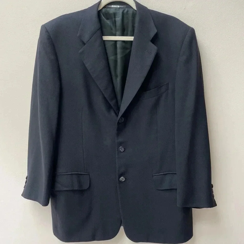 Zegna Gray 15 Milmil 15 Blazer Sports Coat
